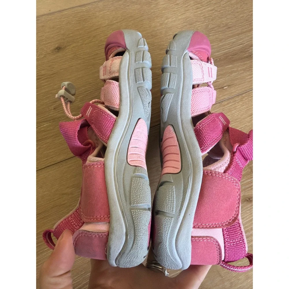 Keen Seacamp II CNX Kids Pink Water‎ Sandals Shoes 1021236 Size 3 US 35 EU